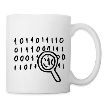 Opensource technology - Mug blanc - blanc - Droite