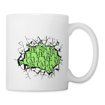Adoptive Bitcoin Lover Joke Family Reunion - Mug - white - Right
