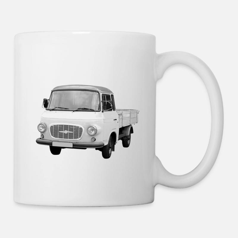 Barkas B1000 Lkw Transporter DDR Ostalgie Oldtimer - Tasse - Weiß