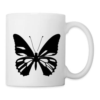 Butterfly Nature Butterflies Vector 5 - Mug - white - Right
