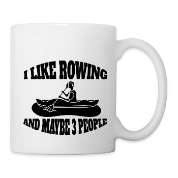 Rower rower saying rowing club funny rowing - Mug - white - Right