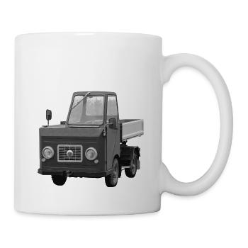 Multicar 22 Waltershausen benne DDR Oldtimer - Mug blanc - blanc - Droite