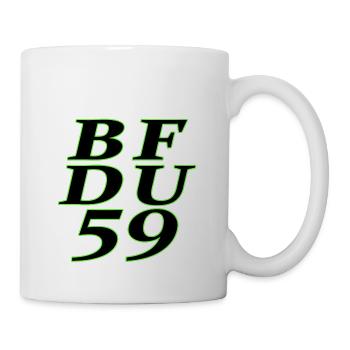 bouffonerie du 59 - Mug blanc - blanc - Droite