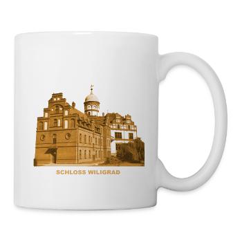 Wiligrad Schloss Lübstorf Schwerin Mecklenburg-Vor - Tasse - Weiß - Rechts