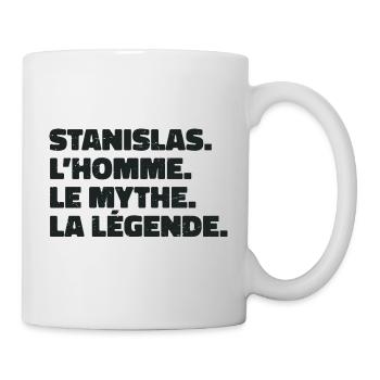 Stanislas, L'homme, Le Mythe, La Légende - Mug blanc - blanc - Droite