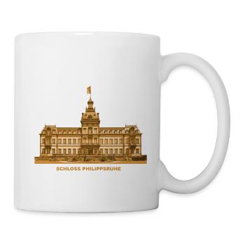 Palais Philippsruhe Baroque Hanau Hessen Museum - Mug blanc - blanc - Droite