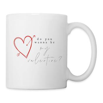 Saint-Valentin - Mug blanc - blanc - Droite