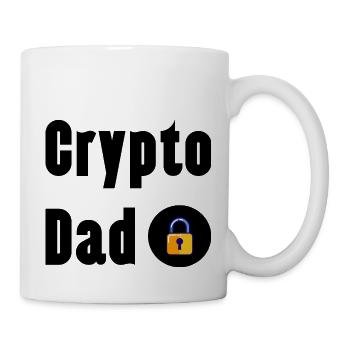 Trading de Bitcoin et d'actions cryptographiques - Mug blanc - blanc - Droite