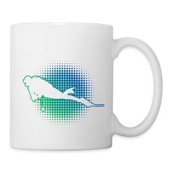 Diving Scuba Diver Men Scuba Diver - Mug - white - Right