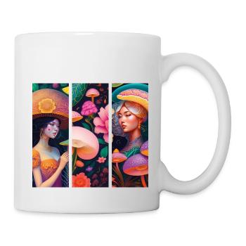 Fantasy-Paradies - Tasse - Weiß - Rechts