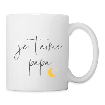 Je t'aime Papa - Mug blanc - blanc - Droite