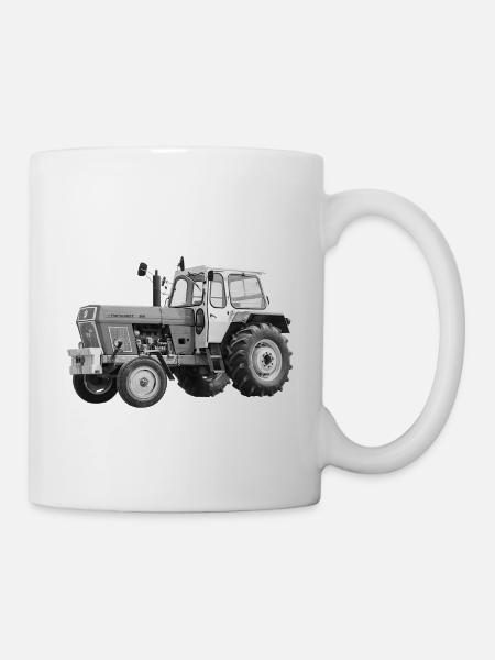 Traktor ZT300 Fortschritt Schönebeck DDR Oldtimer - Tasse - Weiß