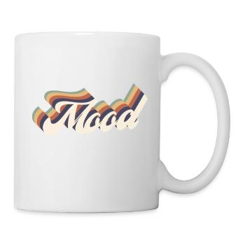 Stimmungs-Vinatge - Tasse - Weiß - Rechts