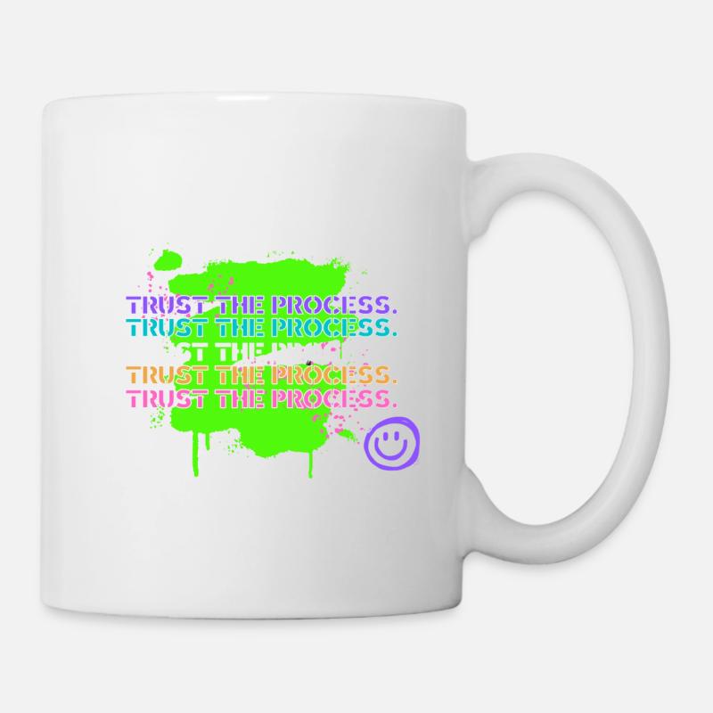 Trust the Process - Tasse - Weiß