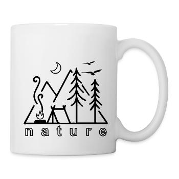 Adventure Travel Hiking Mountain - Mug - white - Right
