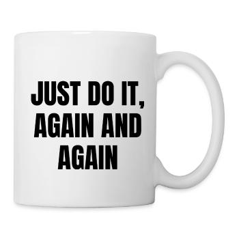 Fitness Machen - Mug blanc - blanc - Droite