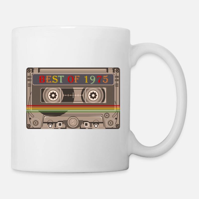 1975 - Mug blanc - blanc