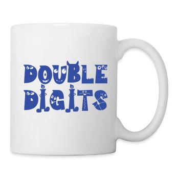 Cadeau de 10e anniversaire, 10 ans, pour garçons et filles - Mug blanc - blanc - Droite