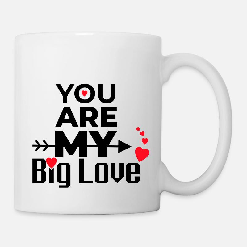 TU ES MON GRAND AMOUR - Mug blanc - blanc