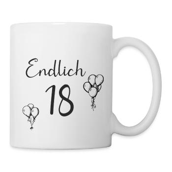 18 - Tasse - Weiß - Rechts