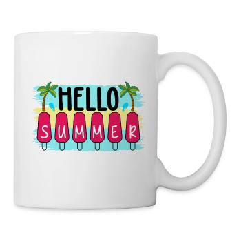 Summer - Tasse - Weiß - Rechts