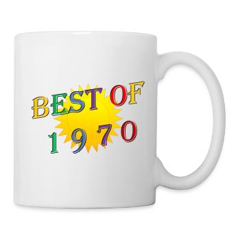 Soleil 1970 - Mug blanc - blanc - Droite