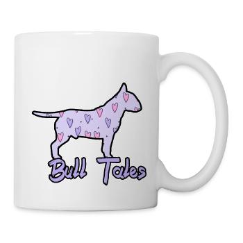 pit bull, american staff - Tasse - Weiß - Rechts