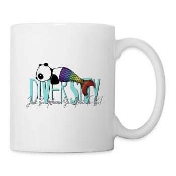 Be Who You Are Diversity Rainbow Panda - Mug - white - Right