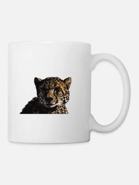 GUÉPARD - Mug blanc - blanc