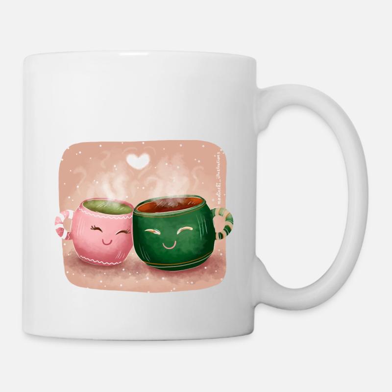 Cups of Love - Mug - white