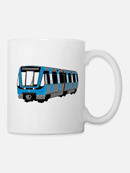 Tunnelbana C20 - Mug blanc - blanc
