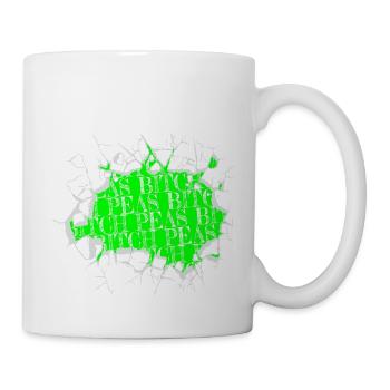 Déclaration Citation Blague Fun Funny Citation Geek - Mug blanc - blanc - Droite