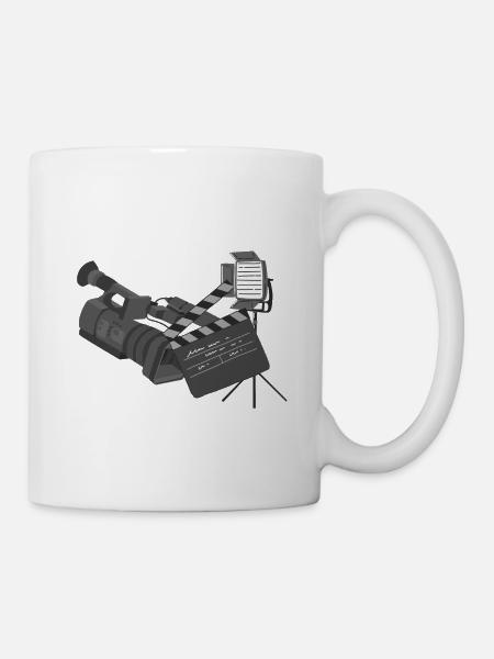 Filmproduktion - Tasse - Weiß