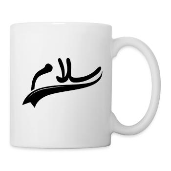 Salam Frieden - Tasse - Weiß - Rechts