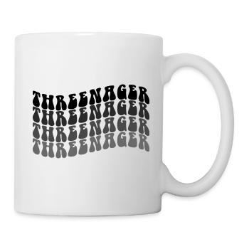 3 ans Threenager Garçons Filles 3ème anniversaire - Mug blanc - blanc - Droite