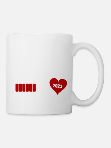 kleine Schwester loading 2023 - Tasse - Weiß