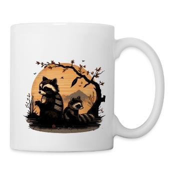 Baka Racoon 9 - Mug - white - Right