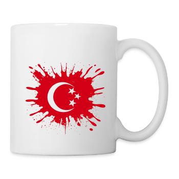 Turkish flag - Mug - white - Right
