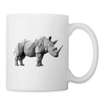 RHINO - Tasse - Weiß - Rechts