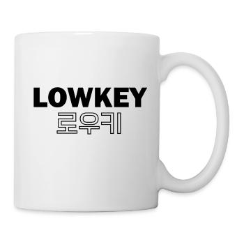 LOWKEY Corée - Mug blanc - blanc - Droite