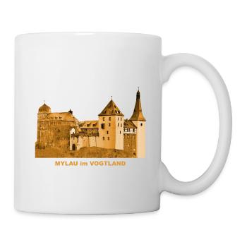 Château de Mylau Château Vogtland Saxe Reichenbach - Mug blanc - blanc - Droite