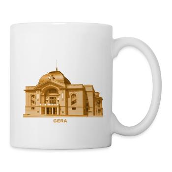 Gera Theater Thüringen Otto Dix - Mug - white - Right