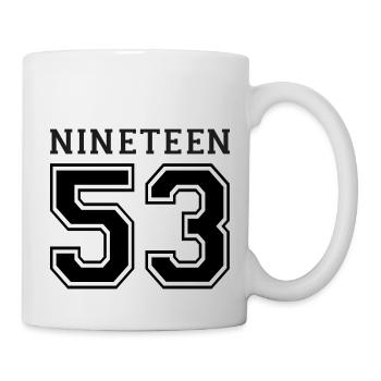 1953 - Tasse - Weiß - Rechts
