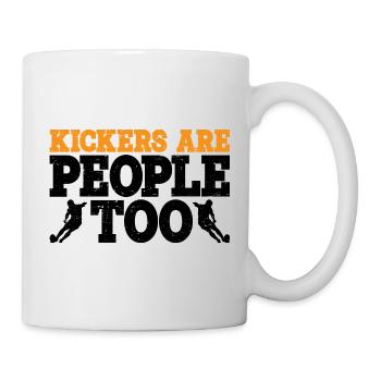 Les kickers sont aussi des gens 20 - Mug blanc - blanc - Droite