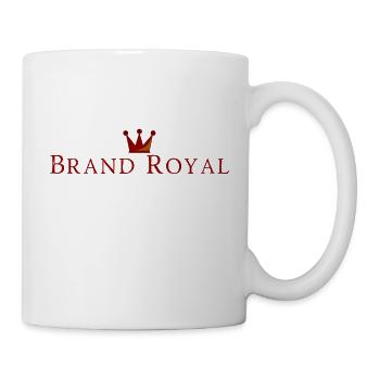 Brand Royal - Tasse - Weiß - Rechts