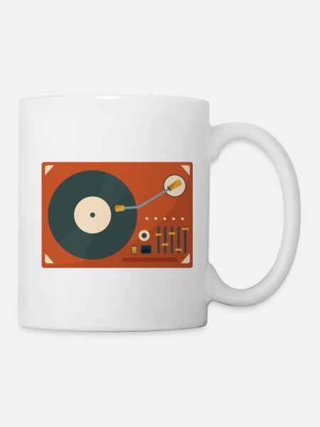Record player - Mug - white