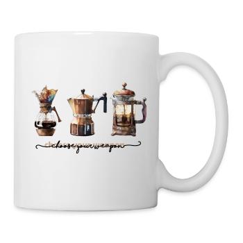 Choisissez votre arme - Mug blanc - blanc - Droite
