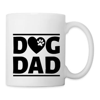 Chien Hund - Mug blanc - blanc - Droite