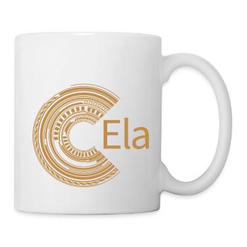 Für Ela - Tasse - Weiß - Rechts