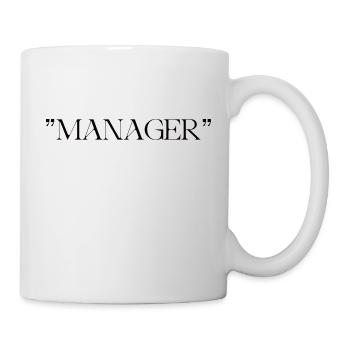 MANAGER - Tasse - Weiß - Rechts